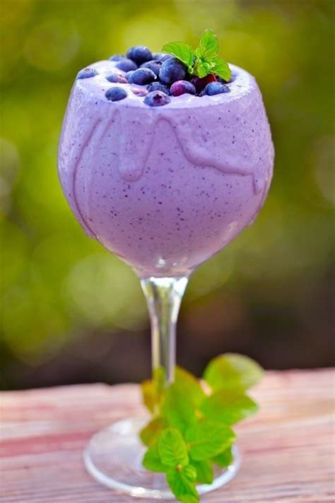 Can lavender and blueberry smoothie help with nervous system health?